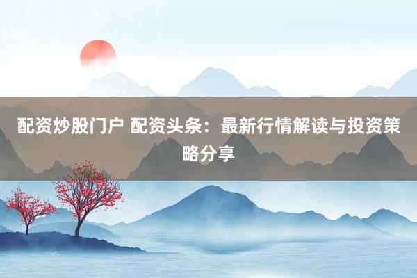 配资炒股门户 配资头条：最新行情解读与投资策略分享